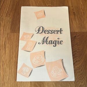 Dessert Magic 1944 Jello Vintage Cookbook Recipe Dessert Book